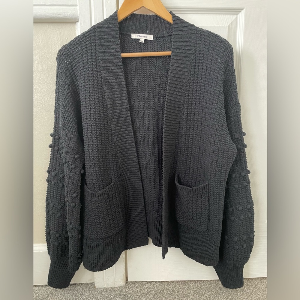 Madewell Bubble Sleeve Cardigan